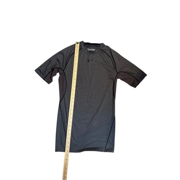 Under Armour Mens HeatGear Compression Shirt Large Gray - Picture 4 of 7